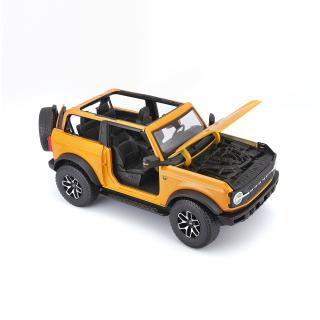 Ford Bronco 2021, ohne Türen (badlands) orange Maisto 1:18 Metallmodell